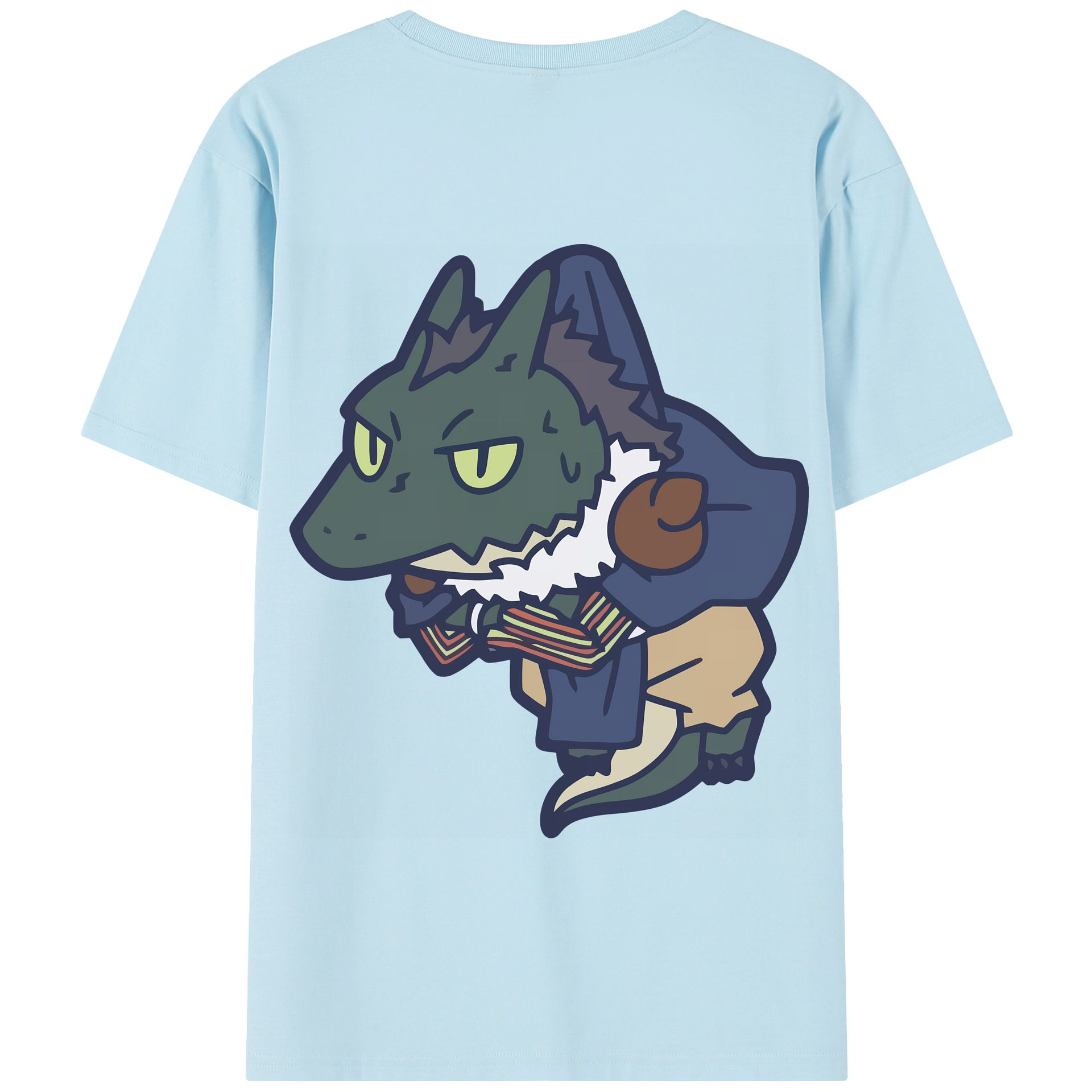 （画像用） 転スラ Regarding Reincarnated to Slime 綿100％半袖Tシャツ（背面プリント）